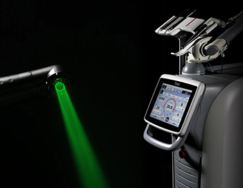 A device for laser therapy named Fontana Lightwalker at Periodontal Surgical Arts.